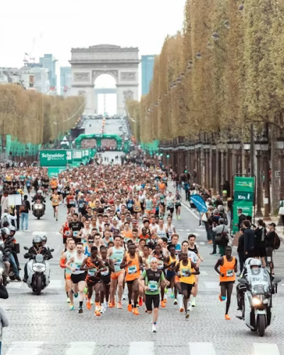 Paris marathon body 2